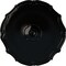 Ekena Millwork Pompeii Ceiling Medallion (Fits Canopies up to 2"), Hand-Painted Black Pearl, 18 7/8"OD x 1 1/2"P CM18POBPS - alternate 1